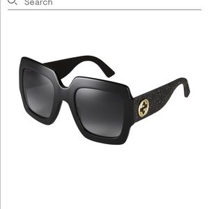 Gucci oversized Sunglasses